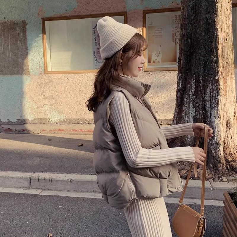冬季羽绒马甲外套女2026新款小个子短款背心棉服马夹洋气时髦棉袄,女装/女士精品,马夹,淘宝优惠券,粉丝福利购,淘宝优惠卷