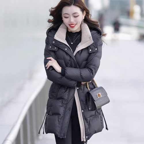 24冬新款妈妈装洋气加厚保暖棉衣