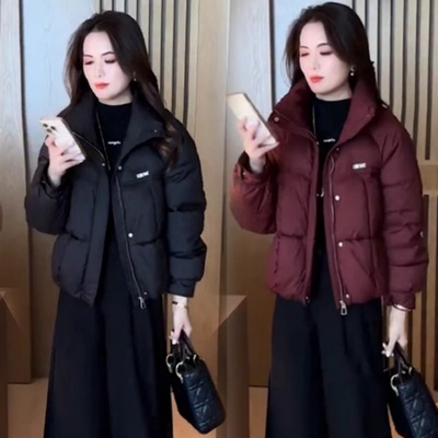 棉服女2025年新款冬季女士外套