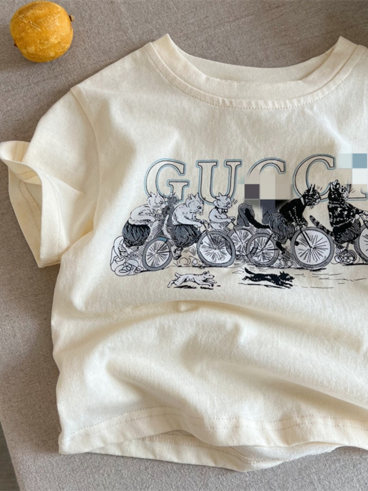 thumbnail for Pure Cotton Short-Sleeve T-Shirt for Boys and Girls, 2025 New Trendy Brand, Fashionable and Versatile Children&#039;s Clothing Top for Summer