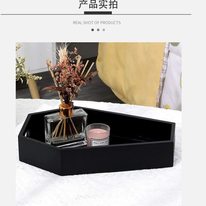 木质哥特式棺材板收纳盒