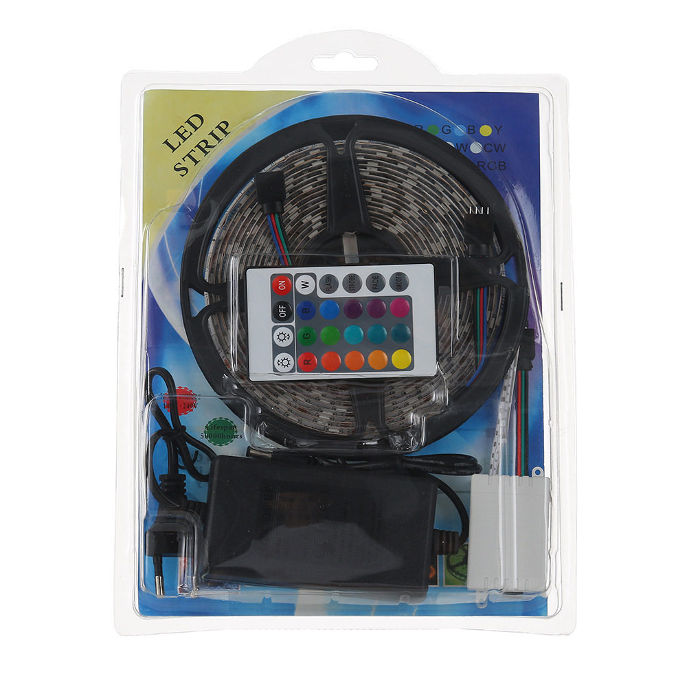 50RGB滴胶防水5米LED灯带