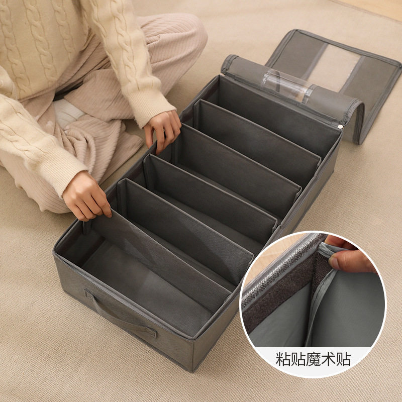 折叠鞋盒布艺床底有盖收