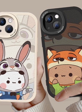 新款一二布布情侣手机壳适用iPhone17promax华为mate70苹果16红小米15pro透明vivo朱迪尼克opporeno14荣耀500