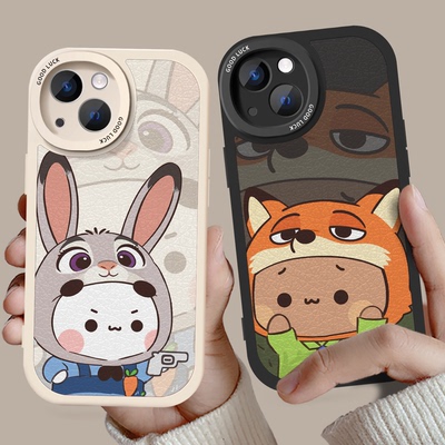 新款一二布布情侣手机壳适用iPhone17promax华为mate70苹果16红小米15pro透明vivo朱迪尼克opporeno14荣耀500