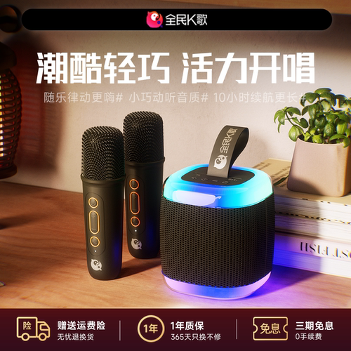 双麦对唱 I 多种音效 I 律动灯效