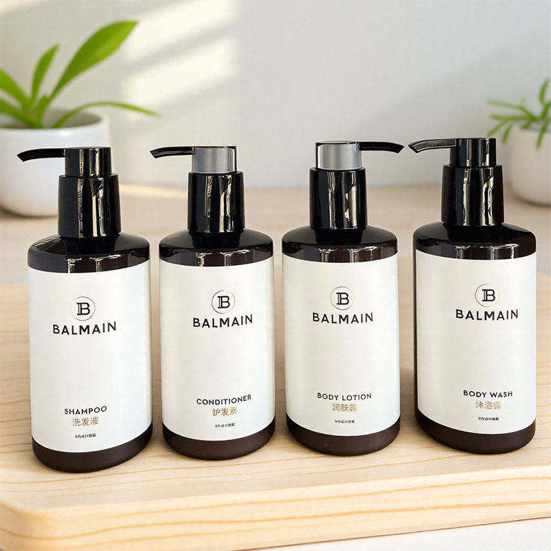 君悦Balmain巴尔曼蓬松洗发水沐浴露身体乳润肤露护发素酒店洗护