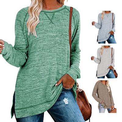 Side Split Pullover Pullover Winter 3XL侧开叉套头衫套头衫冬