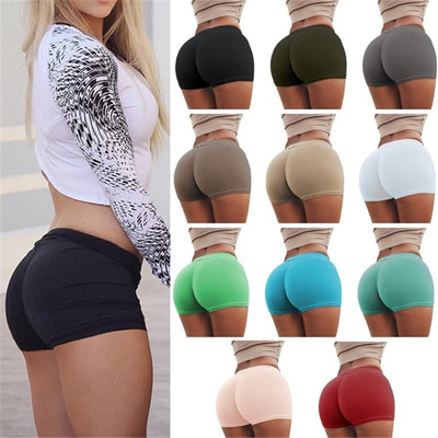 Tight Hip Wrap Elastic Underlay Shorts紧身包臀弹力打底短裤