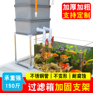 鱼缸周转箱支架过滤箱底架底座鱼缸龟缸diy周转箱专用支架定制