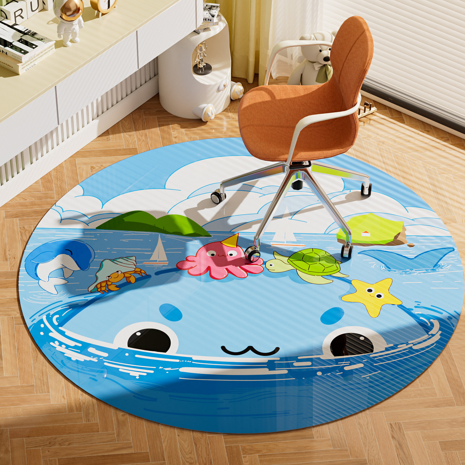 地板保护垫转椅地板防刮垫PVC圆形防水防滑垫无味免洗耐磨地垫,居家布艺,转椅地垫,淘宝优惠券,粉丝福利购,淘宝优惠卷