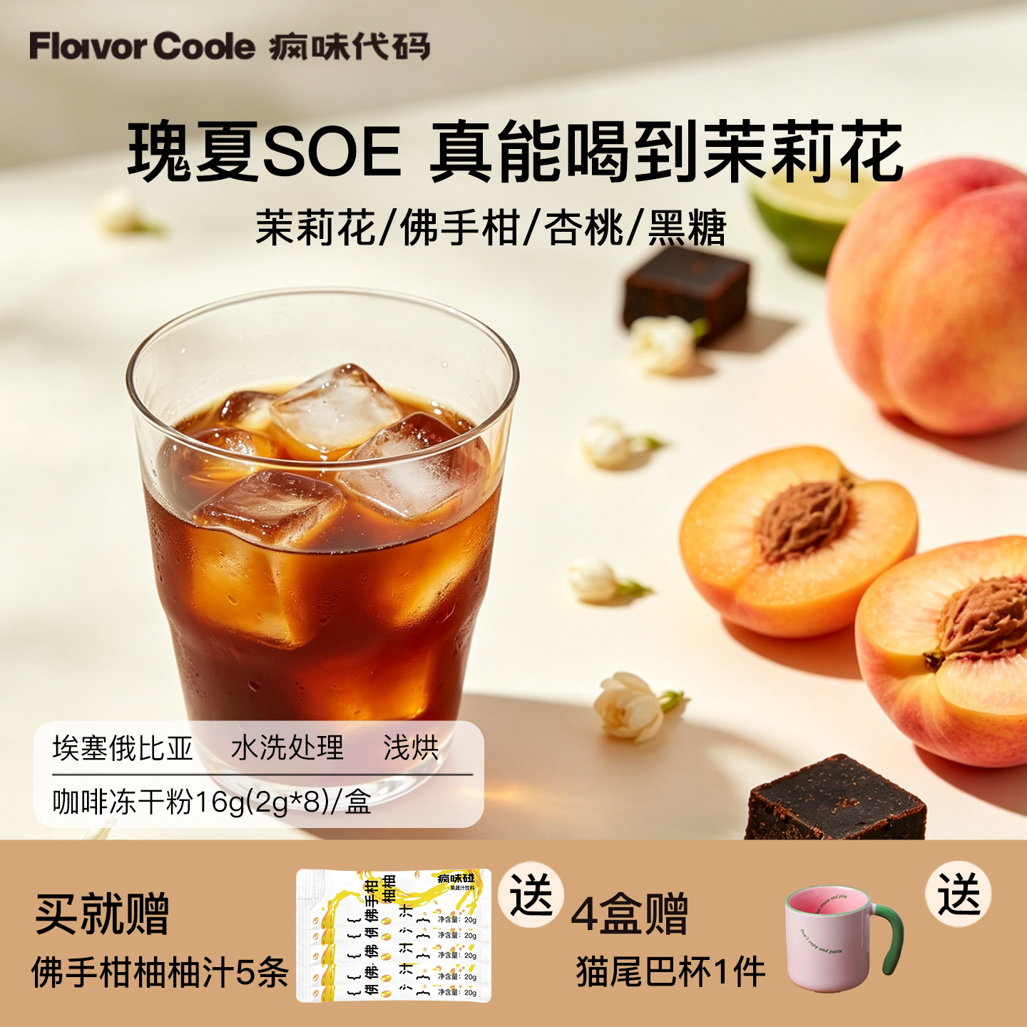 【专属】瑰夏冻干咖啡粉