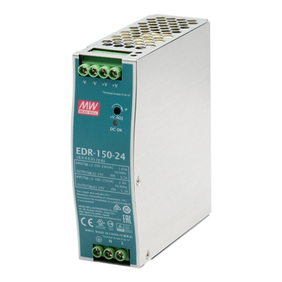 明纬导轨式开关电源EDR-150-24