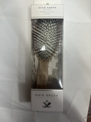 现货 意大利ACCA KAPPA气垫按摩梳榉木梳齿尼龙环形梳齿946
