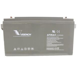 VISENCH威神6FM65G 12V65AH铅酸免维护长寿命低自放电中密蓄电池