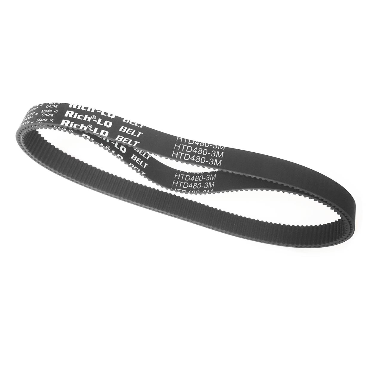 圆弧橡胶同步带HTD 3M480«STS RPP»加海绵彩胶160双面齿形带DADB