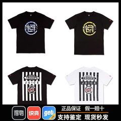 SSUR PLUS X CLOT 青花瓷联名款短袖T恤男女情侣嘻哈街头潮流宽松