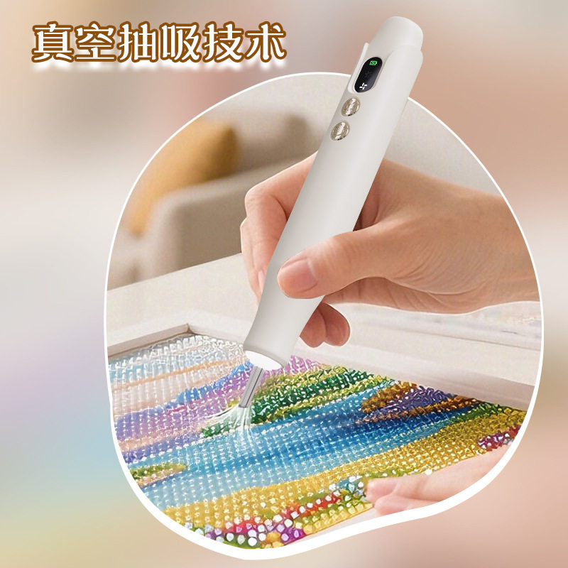 新款电动钻石画吸钻笔钻石画工具点钻笔抽真空吸钻石绘画笔工艺画