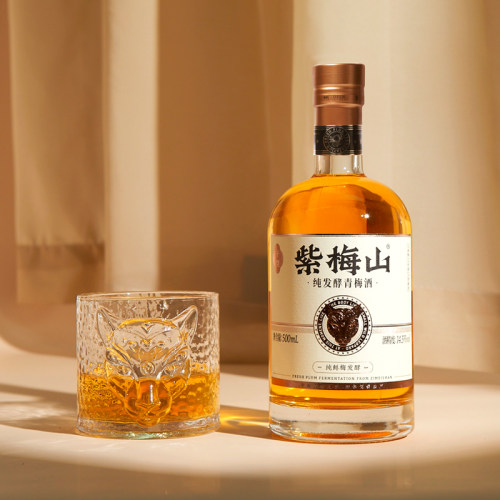紫梅山青梅酒干型500ml14.5度