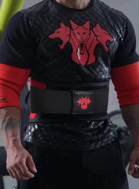 Cerberus氯丁橡胶束腰带健身训练举重运动男女收腹硬拉加压腰带
