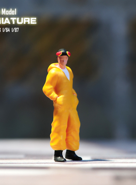 VM1/87/64/43/24绝命毒师 微缩场景微拍摄影车模型搭配手办小人偶