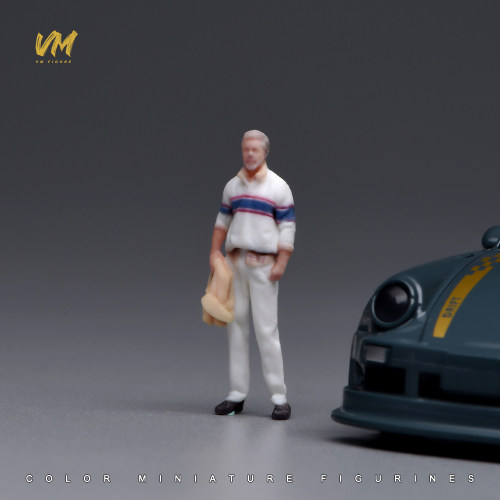 VM 1/64 行走荷尔蒙叔 微缩场景模型搭配3D彩色打印人偶模型