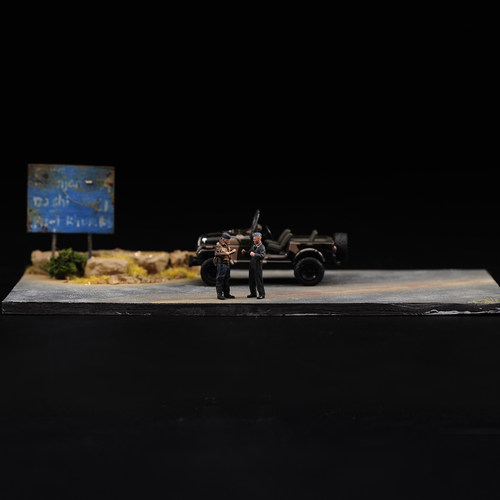 空军飞行员二战德军微拍小人偶