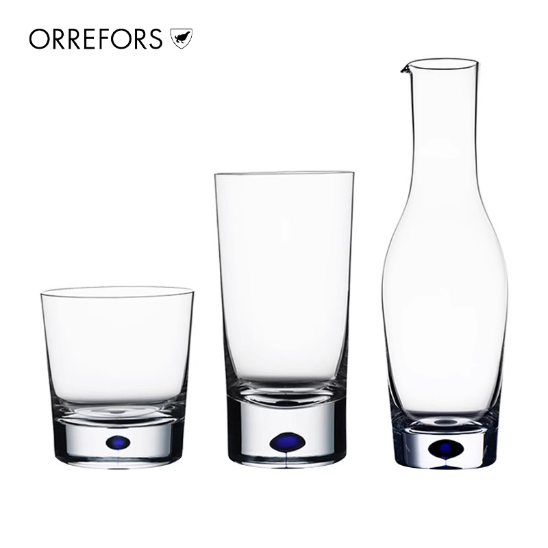 瑞典orrefors芭蕾系列威士忌杯
