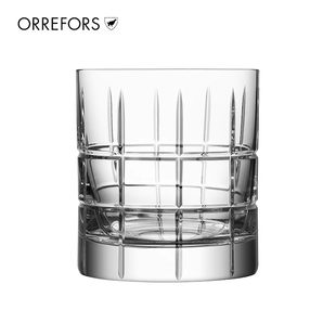 Orrefors进口北欧手工水晶玻璃酒杯STREET威士忌杯洋酒杯套装 家用