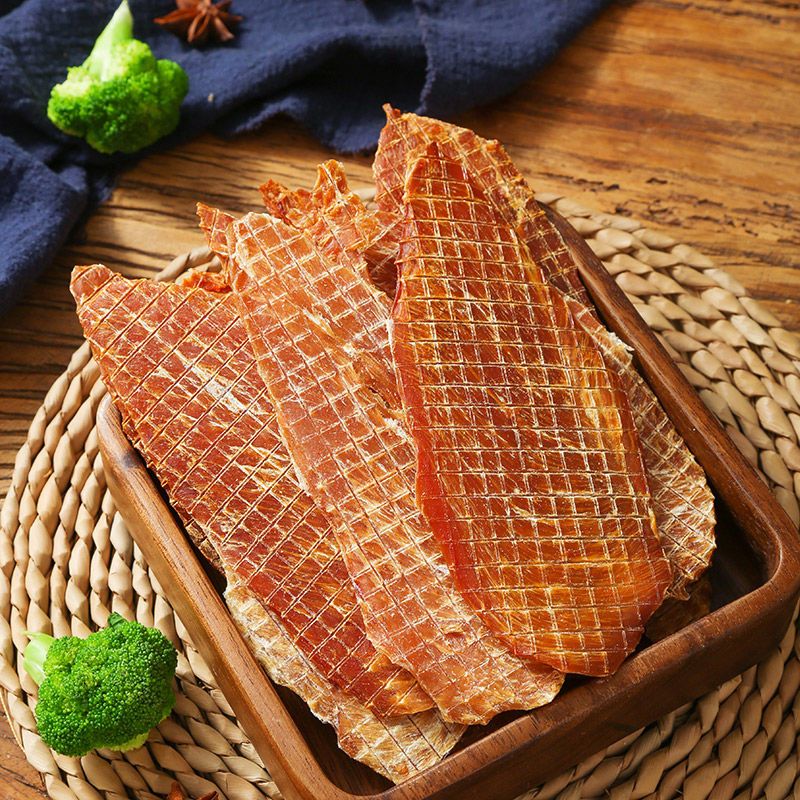 无盐鸡肉干电烤鸡胸肉干人吃风干零食健身饱腹代餐低即食卡脂解馋