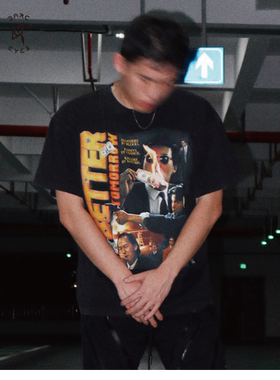 DARC EYES BootlegT恤#005 ＜英雄本色＞电影复古vintage美式街头