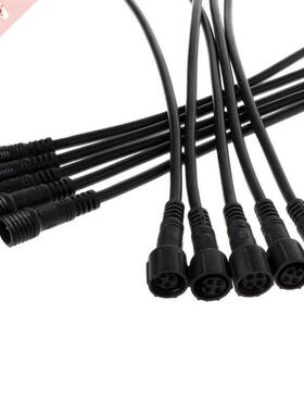 5 Pairs Male to Female 4pin Wire Connector Waterproof Anti D