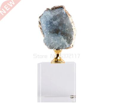 Nordic Art Luxury Crystal Agate Living Room Crafts