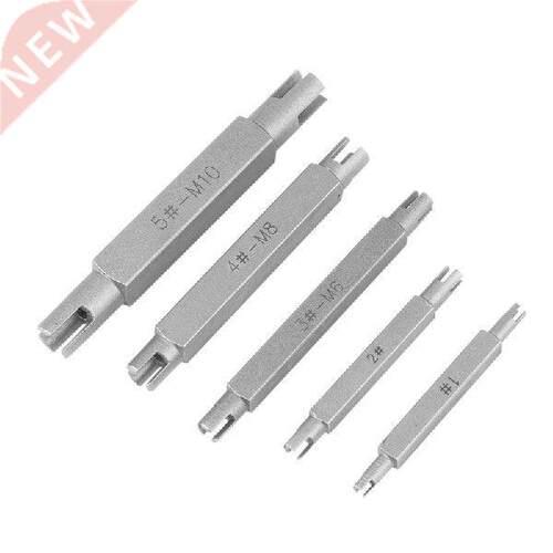 5Pcs Broken Head Taps Set Double Head Screw Tap Extractor