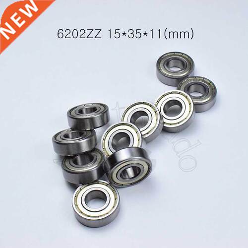1pcs 6202ZZ 15*35*11(mm) chrome steel Metal Sealed High spe