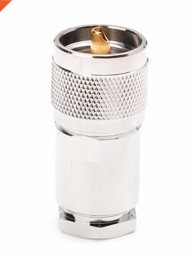 RF Coaxial Adapter UHF Male Plug PL259 Clamp RG8 RG165 RG213