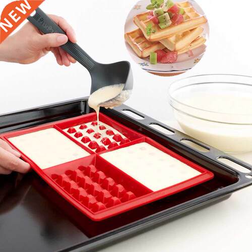 Waffle Makers for Kids Silicone Cake Mould Waffle Mould Sili