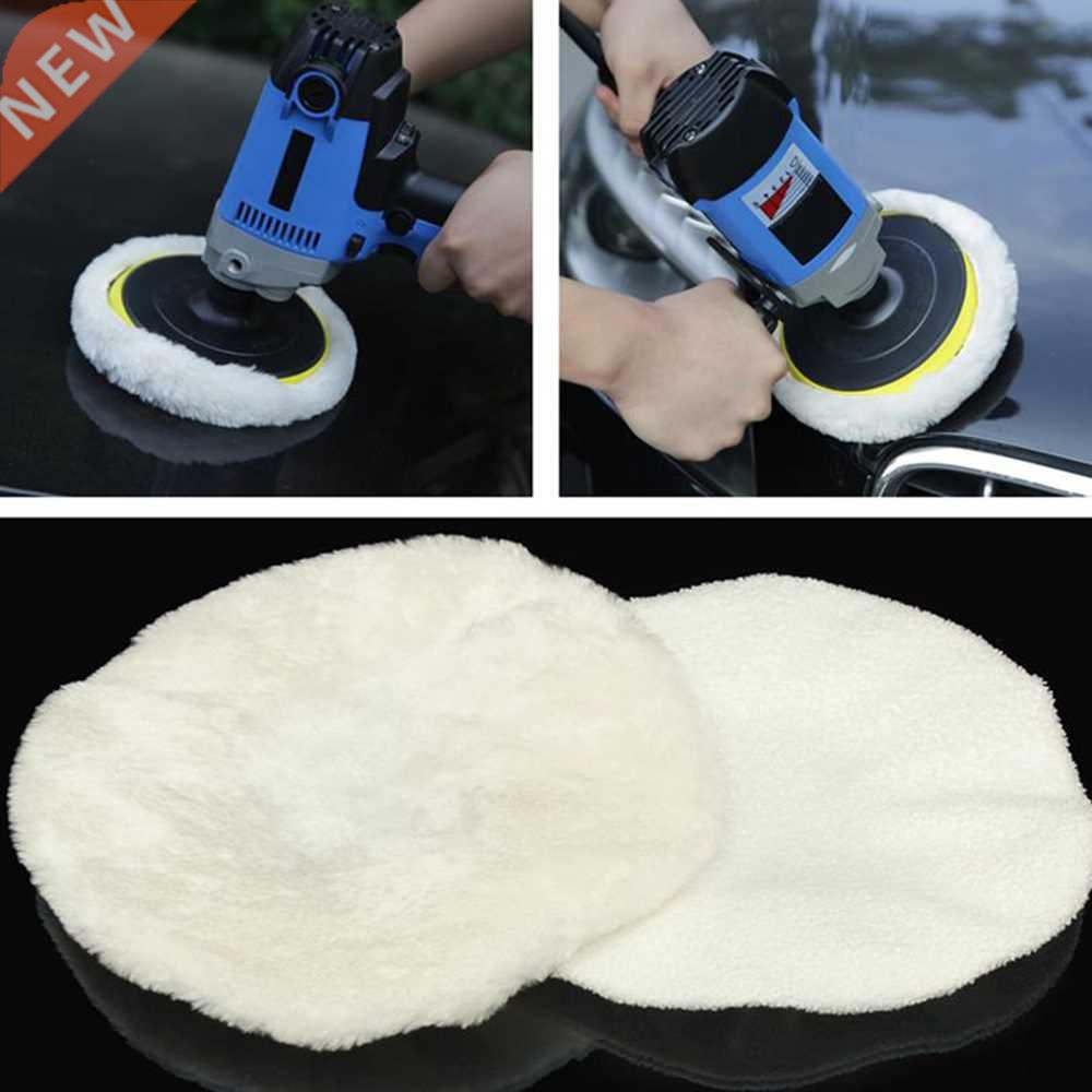 8Pcs 9 10 Inch Car Microfiber Polisher Pad Wash Buffer Waxin