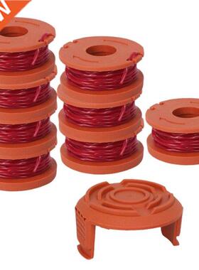 9 Pack Replacement Spool String Trimmer Line 8 Pack Spool An