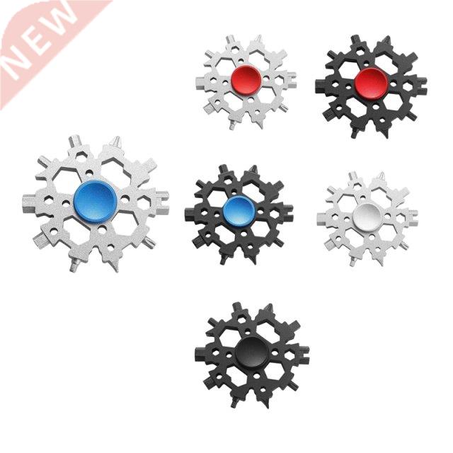 22-In-1 Snowflake Multitool Carbon Steel Snowflake Standard