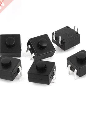 6 x 12x12x4mm 4Pins Momentary Push Button Tactile Micro Swit