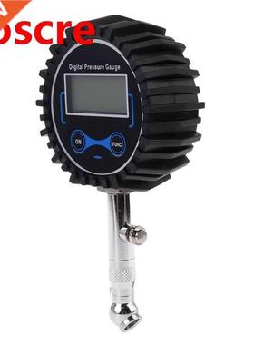 Digitl Cr Truck 360 Tire Pressure Guge Hevy Duty 200 PSI