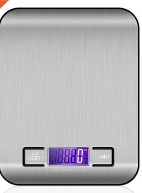 5kg/10kg Electronic Kitchen Scale Digital Food Scale Stainle