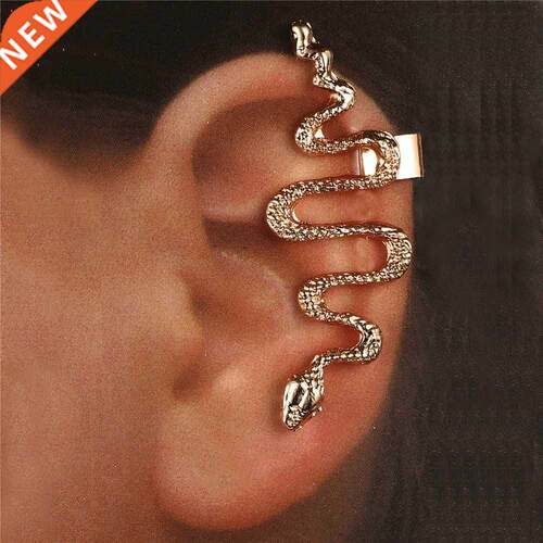 Snake earring Rock Style Animal Ear Cuff Gold Silver Color