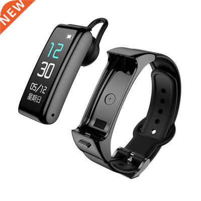 Wireless Bluetooth-compatible earphone smart watch Health