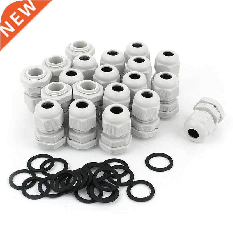 20 Pcs M16 4-8mm Dia Cable Glands Connector