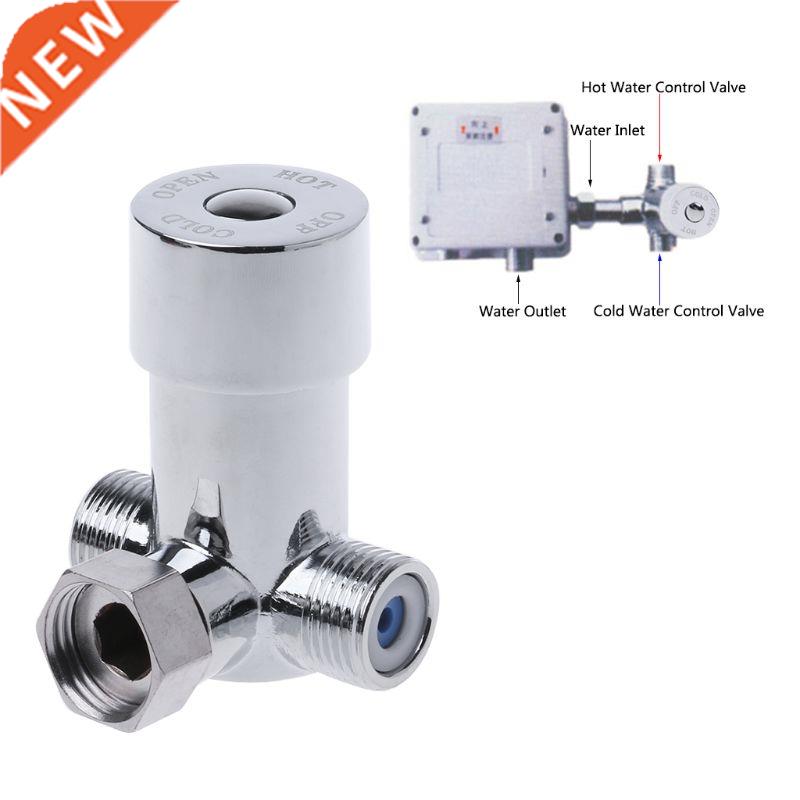 Thermostatic Mixing Valve Two In & One Out Bathroom Fau