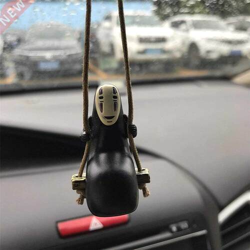 Car Hanging Mirror Accessories Creative Cartoon Faceless Ma