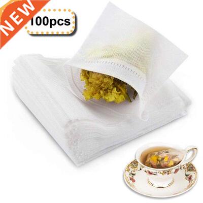 100Pcs/Lot Teabags 9x 7CM Empty Scented Tea Bags With String