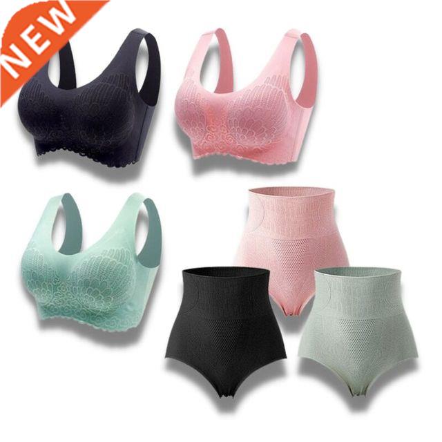 pcs Latex Women Underwear Bra Set Seamless Women Bra Pantie